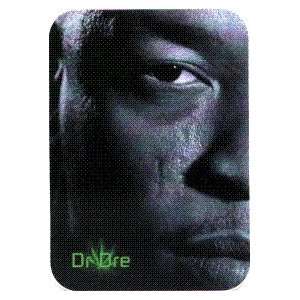 Dr. Dre   Face Shot with Pot Leaf   Rectangle Sticker / Decal