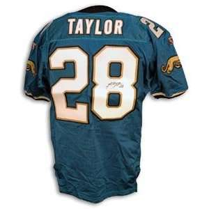  Fred Taylor Signed Jacksonville Jaguars Authentic NFL Wilson 