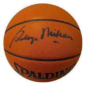  George Mikan Autographed / Signed Leather Basketball 