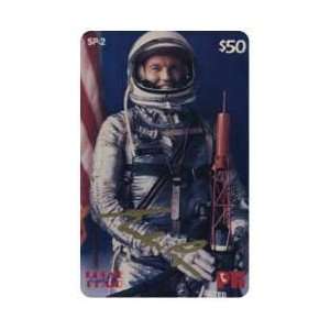 Kennedy Collectible Phone Card $50. Gordon Cooper NASA Astronaut Card 