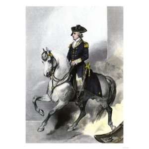  General Horatio Gates on Horseback, American Revolution 