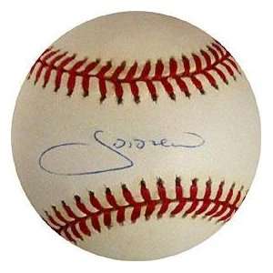  J.D. Drew Autographed Baseball   Autographed Baseballs 