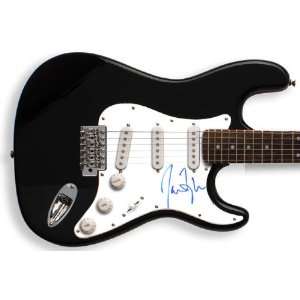James Taylor Autographed Signed Guitar & Proof