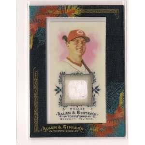  2009 Topps Allen and Ginter Jay Bruce Game Used Jersey 