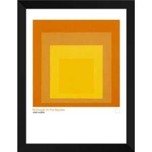 Josef Albers FRAMED Art 28x36 Homage To The Square
