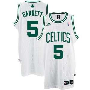 Kevin Garnett #5 Boston Celtics Home Swingman NBA Jersey White Size XL