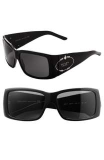 Prada Square Frame Sunglasses with Milano Logo  