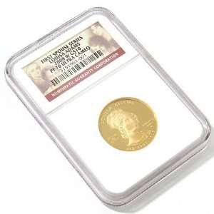 2008 First Spouse Louisa Adams $10 Proof Gold Coin PF70 Ultra Cameo 