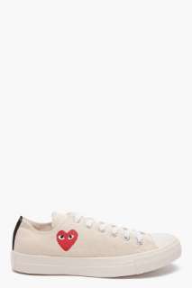 Play Comme Des Garçons Converse Red Heart Sneakers for women  