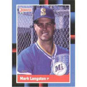  1988 Donruss # 317 Mark Langston Seattle Mariners Baseball 