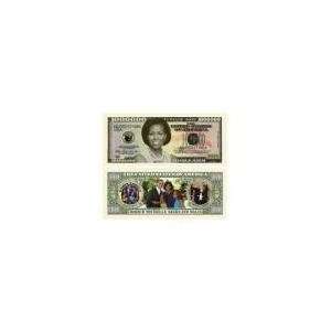 Novelty & Fake Money Michelle Obama Million Dollar Bills (pack Of 100 