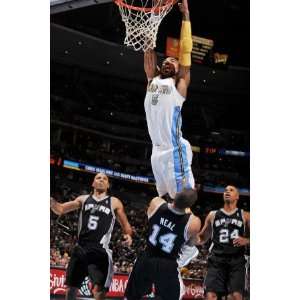 San Antonio Spurs v Denver Nuggets J.R. Smith, Ime Udoka, Gary Neal 