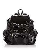    LeSportsac Voyager Backpack in Black Shine customer 