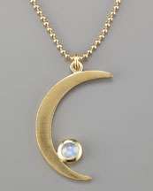amy zerner new moon necklace