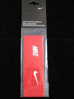 NIKE Eye Vision Shield Decals NEW Set Of 6 Pairs [Red]  
