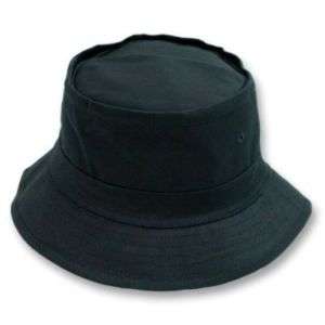New Black Fishing Weather Bucket Hat (SMALL  MEDIUM)  