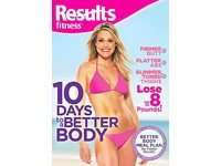 Results Fitness   10 Days To A Better Body DVD, 2008  