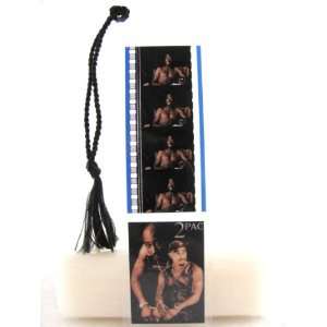  Tupac Shakur 4 Cell Strip Movie Film Cell Bookmark w 