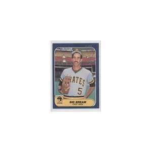  1986 Fleer #604   Sid Bream Sports Collectibles