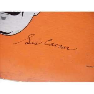  Caesar, Sid LP Signed Autograph Little Me Original Cast 