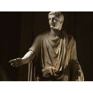  Tiberius 42 BC  37 AD, Second Roman Emperor, Marble Statue 