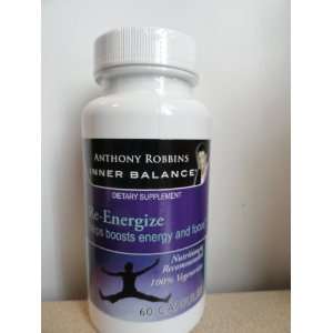 Anthony Robbins Inner Balance Re Energize Dietary Supplement [60 