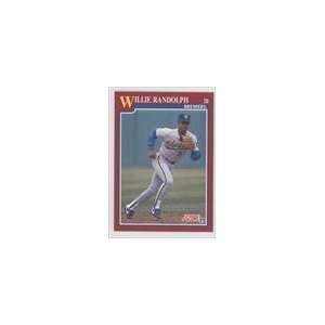   1991 Score Rookie/Traded #35T   Willie Randolph Sports Collectibles