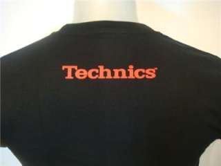 Technics DJ T Shirt King of DJs Gramophone Record Mens Sz.M NEW  