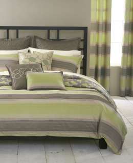 BRYAN KEITH   St. Maarten Lime 9p Queen Comforter Set  