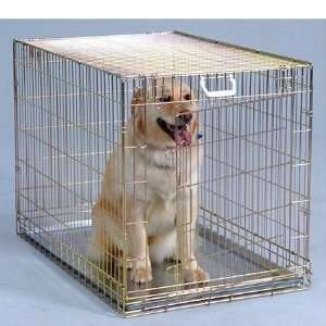  Extra Large Gold Fold Down Dog Crate