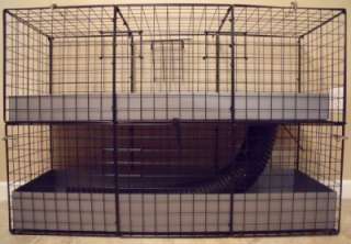 Level Space Saver Small Animal/Rabbit,Guinea Pig Cage  
