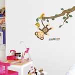 DOLPHIN & FISH ★ MURAL REMOVABLE DECALS WALL STICKER  