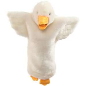  White Duck Sock Puppet 13 by The Puppet Company Toys 