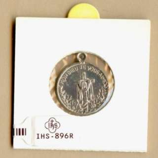 896R Saint St Therese of Lisieux Vtg Catholic Medal  