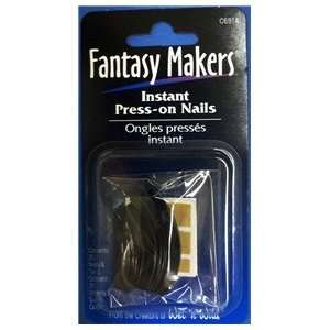  Fantasy Makers Long Black False Nails, Case of 12 [Misc.] Beauty