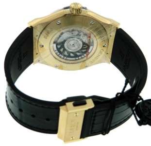 New Mens Hublot Classic Fusion 18K Rose Gold Automatic Date Watch + B 