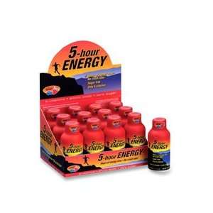     Five Hour Energy Drink 2 oz. 12 Berry Flavored
