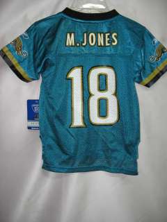 Jacksonville Jaguar #18 Jones NFL Kids Jersey Sz 4 $35  
