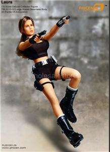   Laura 1/6 Angelina Jolie Tomb Raider Lara Croft Hot Seamless Body Toys