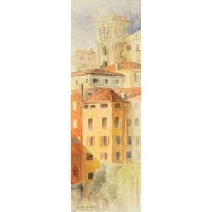  View of Bassana del Grappa   Poster by Lanie Loreth (8x20 