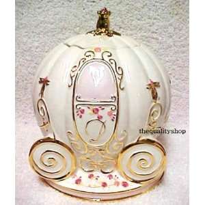   Cinderella Royal Dreams Pumpkin Coach Cookie Jar 