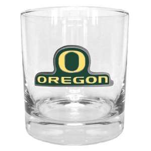  Oregon Team Logo Rocks Glass