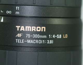 TAMRON 75 300mm + 2X LENS KIT NIKON D80 D200 D300 D90  
