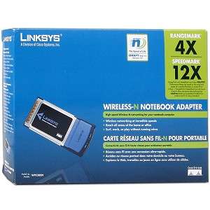 New Linksys WPC300N 802.11n/g Wireless WIFI PCMCIA Card  