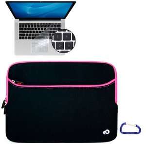 Bundle Set Apple MacBook Pro / MacBook Air 13.3 Inch Black with Pink 