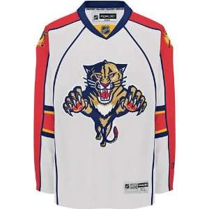   Reebok Florida Panthers White Premier Hockey Jersey