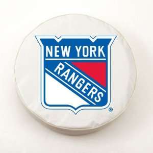    New York Rangers NHL White Spare Tire Cover: Sports & Outdoors