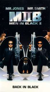 Men in Black II (2002, VHS) Lara Flynn Boyle, Will Smith, Tommy Lee 