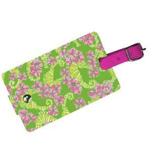 Lilly Pulitzer Luggage Travel Bag Tag Floaters