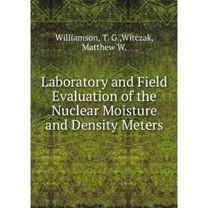   Meters T. G.,Witczak, Matthew W. Williamson  Books